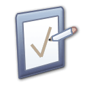 An illustration of a digital check-box to show how easy the API of the JavaScript diagram library is.