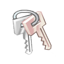 A drawing of keys that illustrate the license keys for the JavaScript diagram library