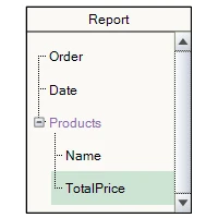 Ein TreeView-Knoten, der Teil der vom Diagramm-Steuerelement für Avalonia unterstützten Knoten ist