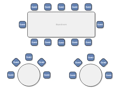 A Blazor layout planner for halls, cinemas, classrooms, restaurants and other gatherings