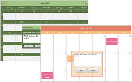 JavaScript Libraries: CSS Themes