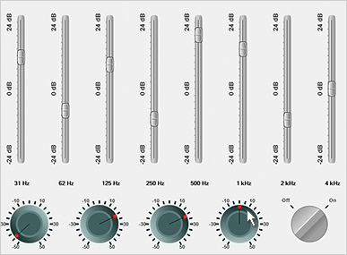 WinForms Equalizer Gauge