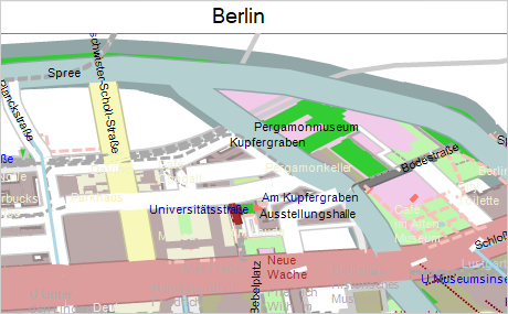 Mapas de WinForms: StreetViewMap WinForms Map Control: StreetViewMap