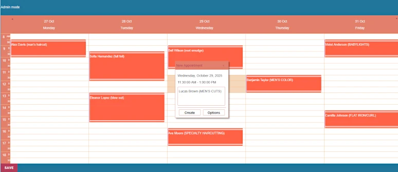 A sample BPMN diagram created with the Mindfusion diagramming component for WinForms, showing a technical support process workflow