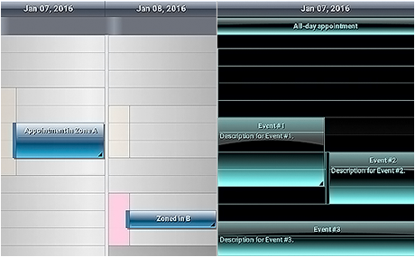 Xamarin Calendar Control: Styling