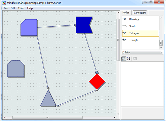 WinForms Application for Flowcharts